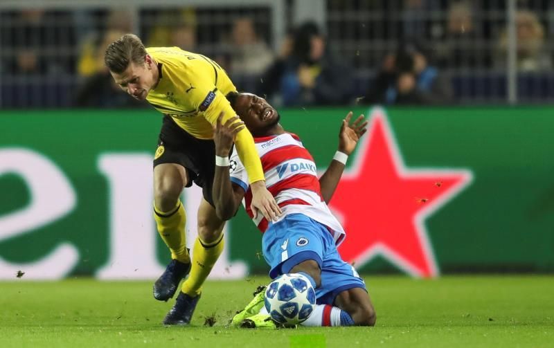 0-0: El Dortmund no pasa del empate ante el Brujas y hace líder al Atlético