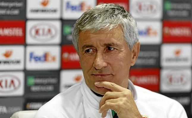 Setién: "Muchos se fijan solo en el resultado, pero somos mejor equipo que el año pasado"