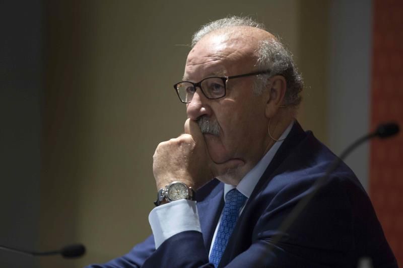 Del Bosque: "Hay que estar esperanzados con la selección"