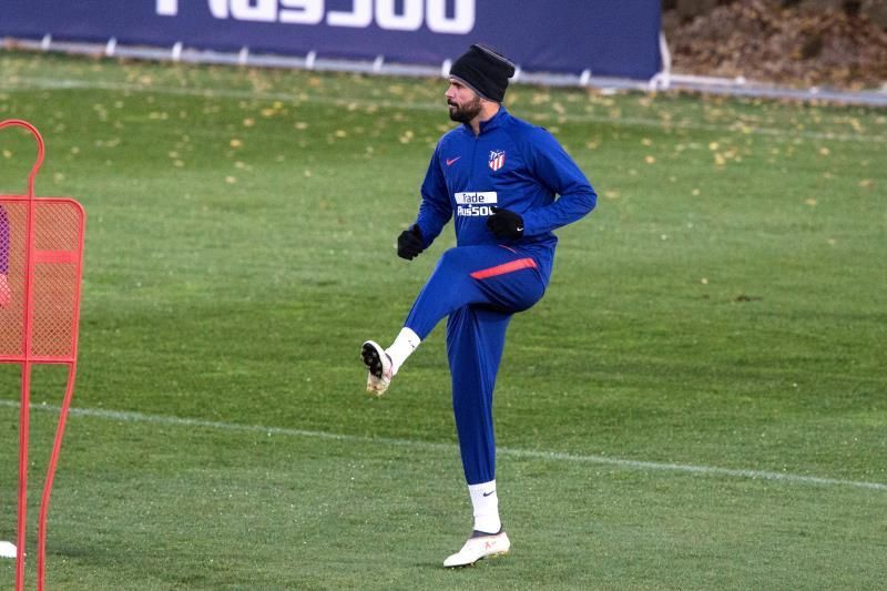 Diego Costa se entrena con normalidad y podría estar en Girona
