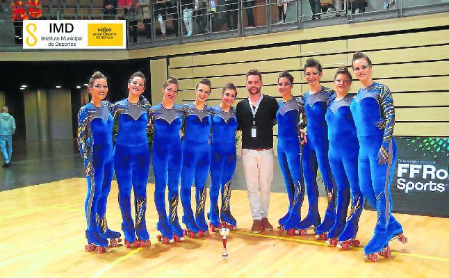 Trofeo de patinaje artístico en Amate