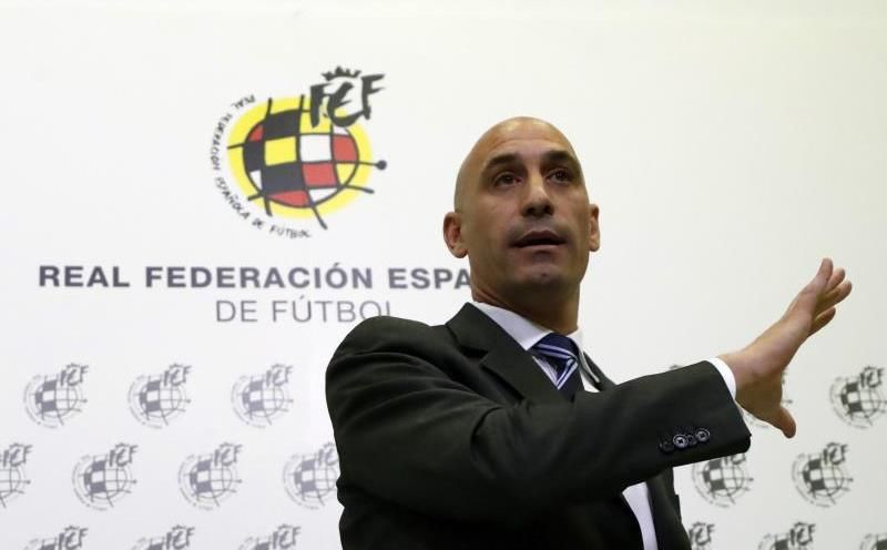 Rubiales, confiado en que la vuelta de Libertadores se disputará en Madrid