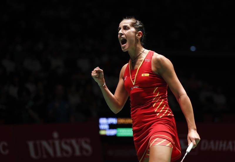 Carolina Marín se autodescarta por lesión para China