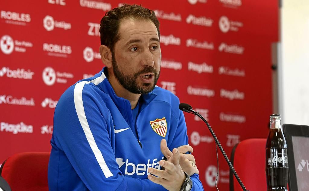 Machín: "El partido contra el Valencia es el que menos catalogaría como final"