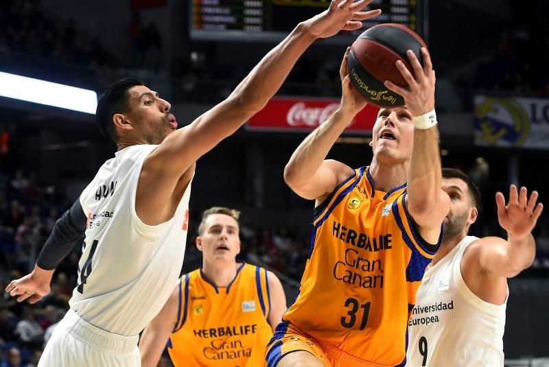 87-63. El Real Madrid somete a un desacertado Herbalife