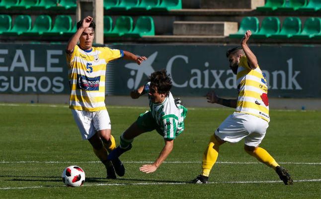 Betis Deportivo 1-1 Coria: El Coria respira a costa de un filial bético a medio gas