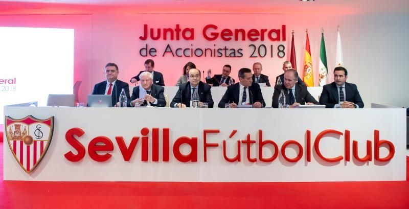 Los accionistas aprueban 200 millones de presupuesto y debaten la posible venta del Sevilla