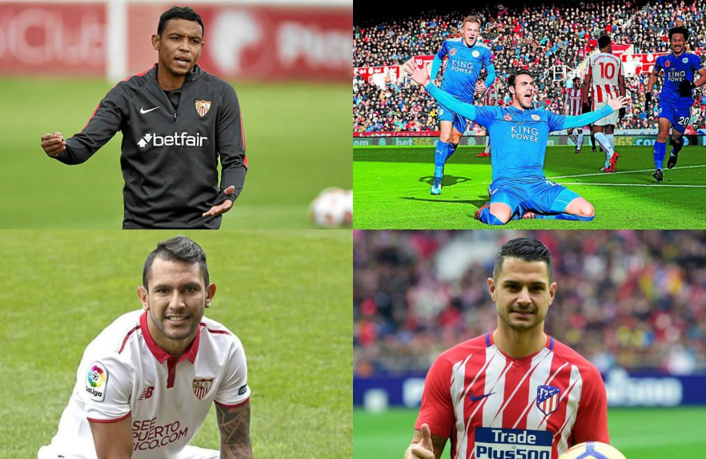 Las cifras de los traspasos de 2017: Vitolo, Konoplyanka, Muriel, Banega, Arana...