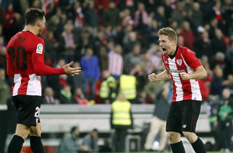 1-0. Un penalti a lo 'panenka' de Aduriz da al Athletic un triunfo vital