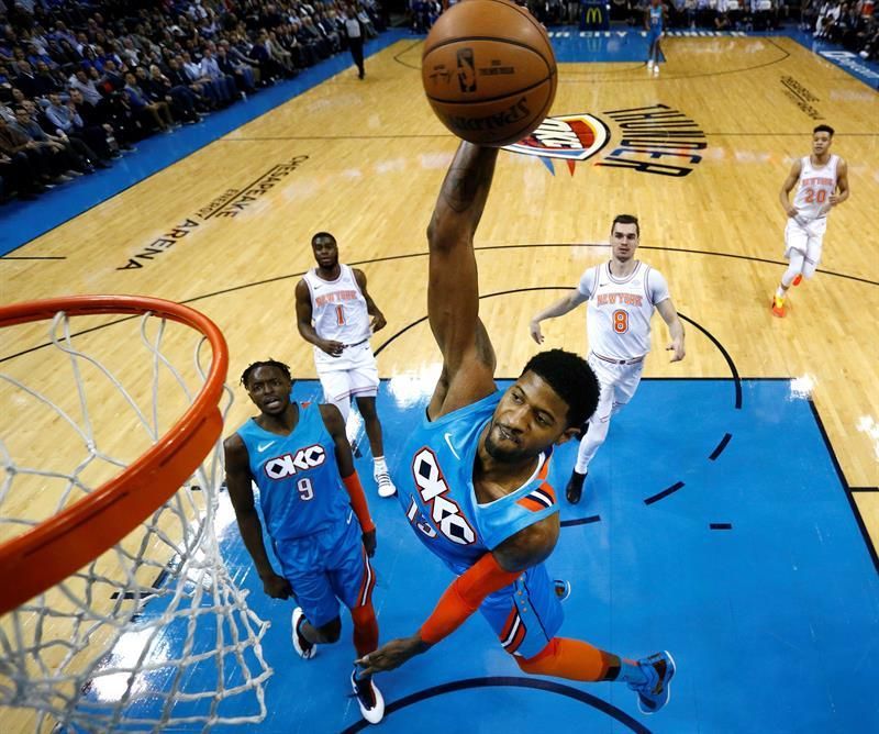 122-113. George hace valer su inspiración encestadora en triunfo de Thunder