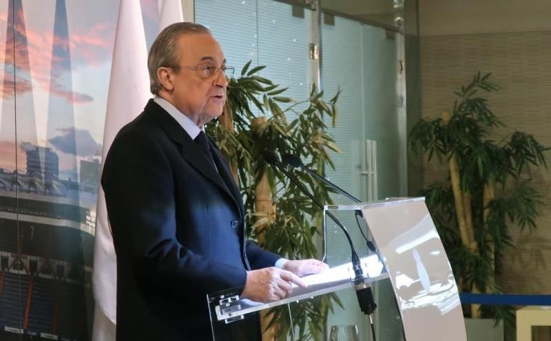 Florentino Pérez: "La Libertadores ha sido gran fiesta del fútbol mundial"
