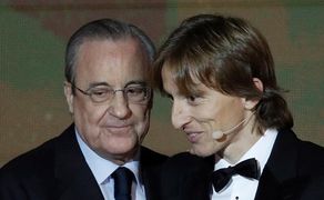 Florentino Pérez: "Modric representa el talento y los valores del Madrid"