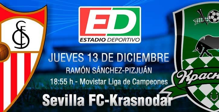 Sevilla FC-Krasnodar: Se necesita al pentacampeón