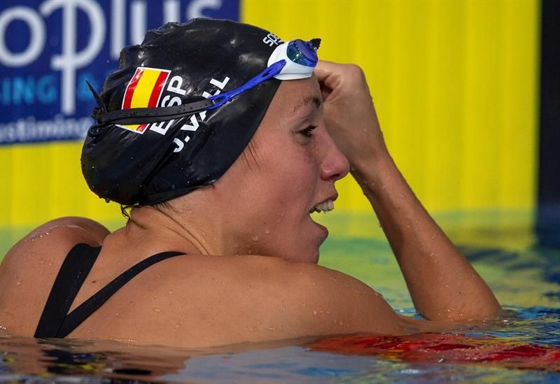Jessica Vall eliminada en las semifinales de los 100 braza