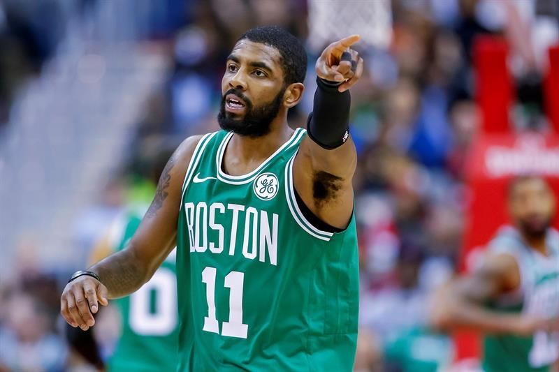 129-108. Irving y los Celtics llegan a ocho triunfos seguidos y presionan a los Sixers