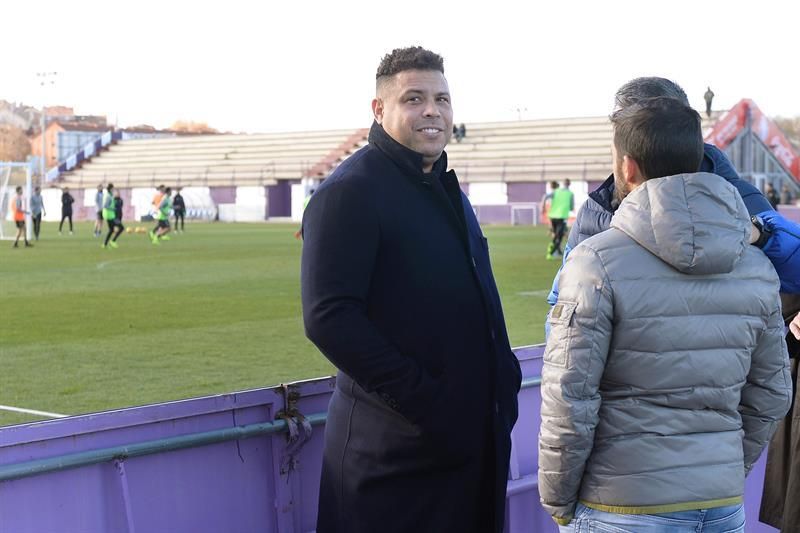 Ronaldo promete "no decepcionar" como embajador de la provincia vallisoletana