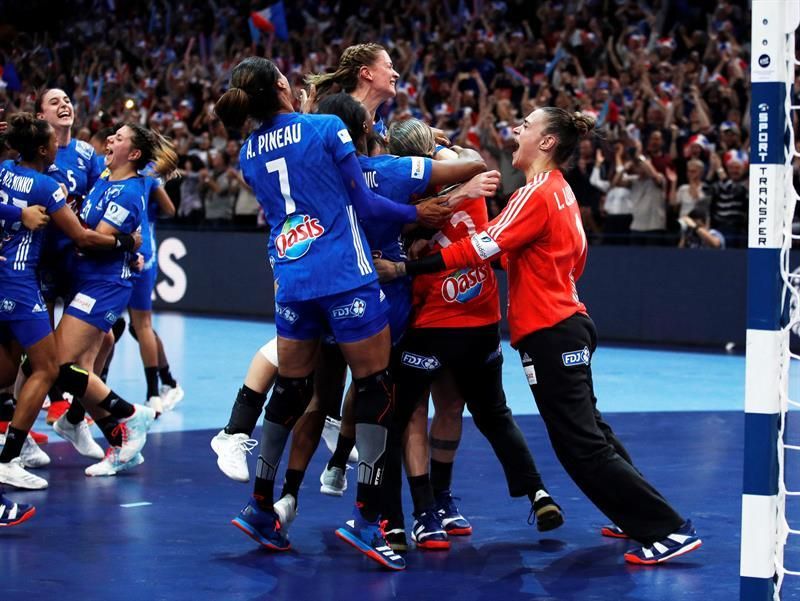 Francia logra, ante Rusia, su primer título europeo femenino