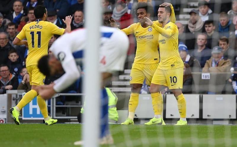 Pedro y Hazard hacen que el Chelsea no eche de menos a Morata