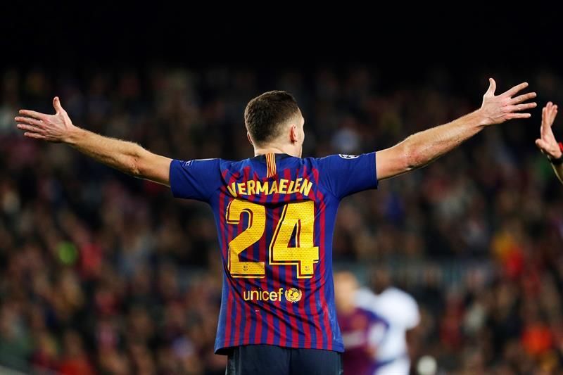 Vermaelen, principal novedad en el Barça; Postigo y Boateng, en el Levante
