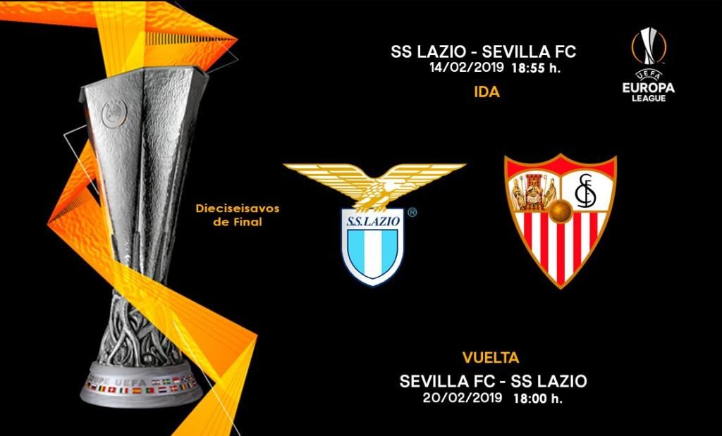 Horarios confirmados para la eliminatoria entre el Sevilla y la Lazio