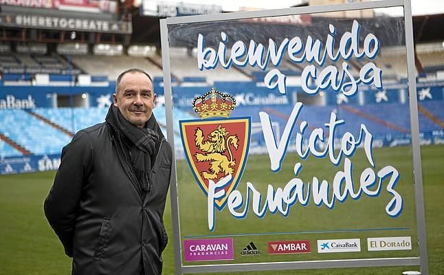 Víctor Fernández: "Quiero acompañar al Real Zaragoza a soñar"