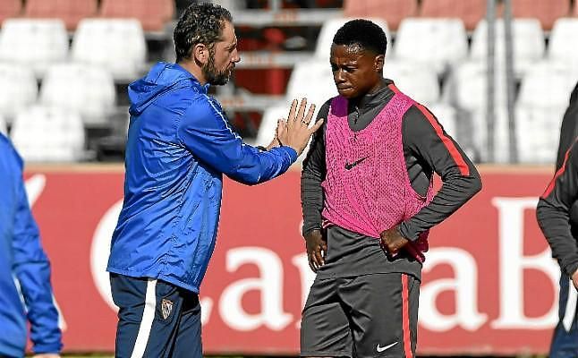 Machín habla de nombres propios: Banega, Ben Yedder Roque, Promes, Gnagnon...