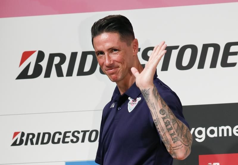 Torres quiere seguir en Japón y ve lejos el final de su carrera como jugador
