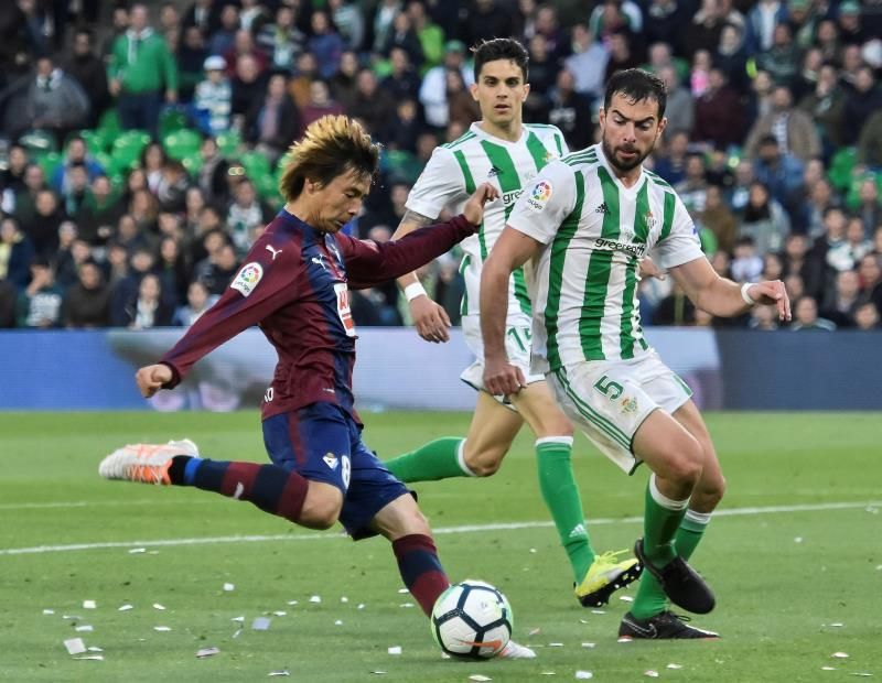 El Betis ha ganado en 5 de las 8 visitas del Eibar al Benito Villamarín