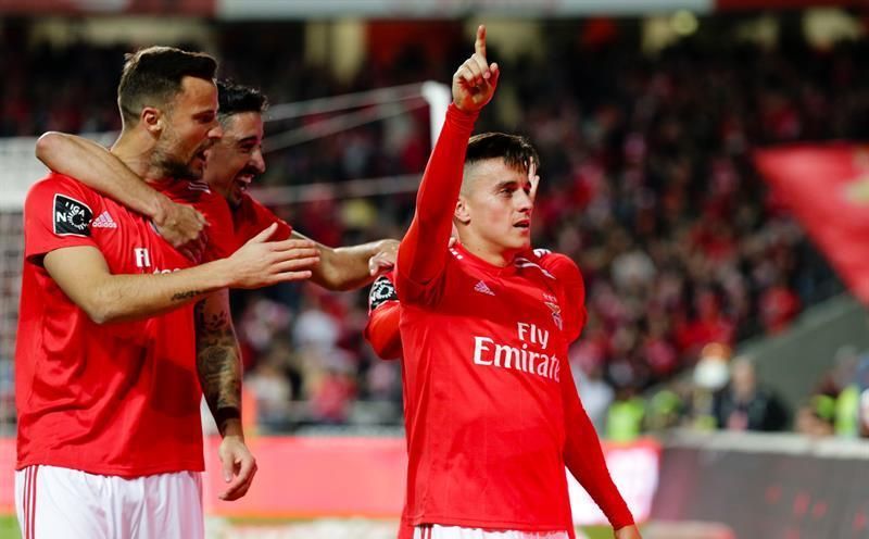 El Benfica golea al Braga (6-2) y es segundo a espera del Sporting