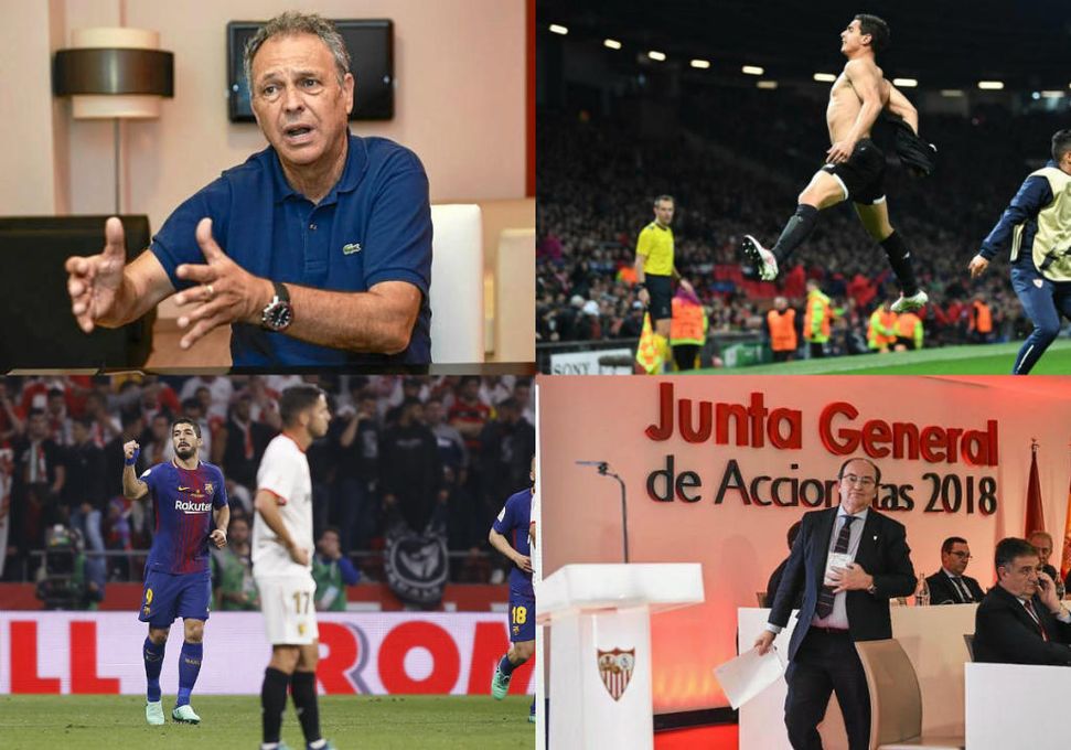 El 2018 del Sevilla: Old Trafford, la final de Copa, Caparrós, la posible venta...