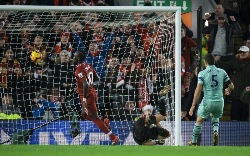 5-1: El Liverpool arrolla al Arsenal del Emery