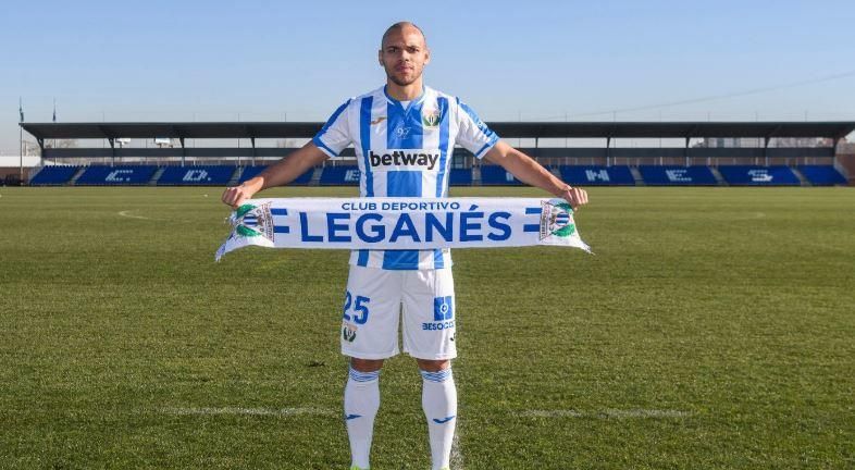 El danés Martin Braithwaite llega cedido al Leganés