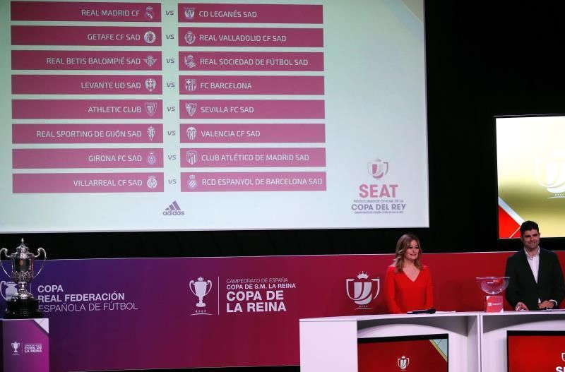 El Levante reta al campeón Barça; Girona y Leganés a Atlético y Real Madrid