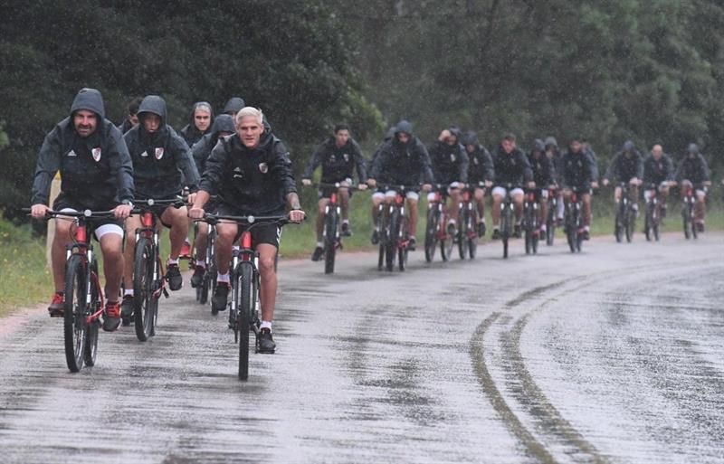 River Plate comenzó en Uruguay sus trabajos de pretemporada