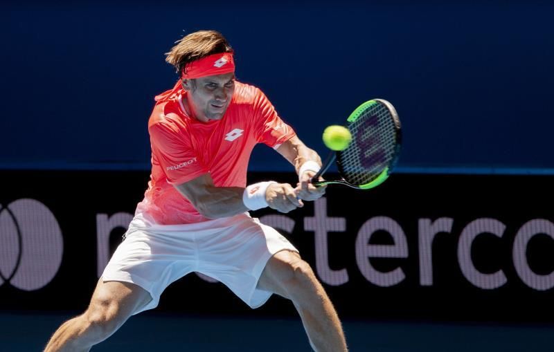 David Ferrer se retira tras 20 minutos de juego ante Carreño