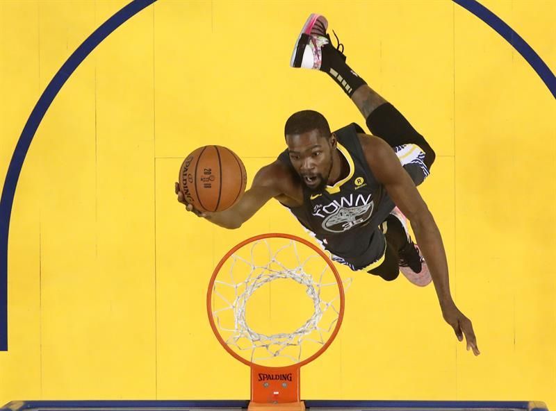 Los hinchas dejan a Durant fuera del quinteto titular de la Conferencia Oeste