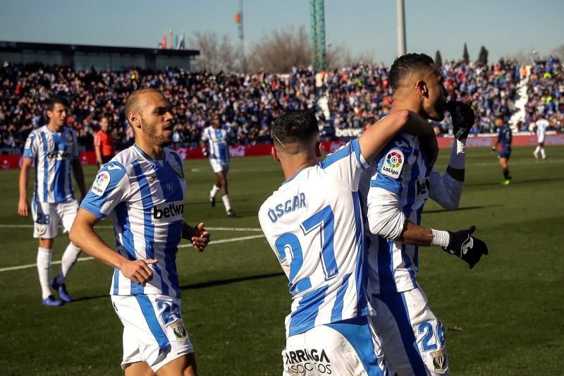 1-0. En-Nesyri solventa la falta de gol del Leganés y deja tocado al Huesca