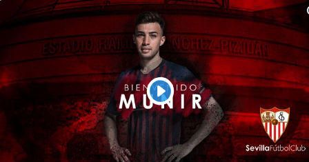 El Sevilla hace oficial el fichaje de Munir, que viaja a Bilbao