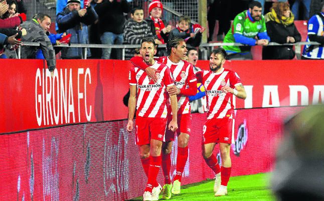 El Girona llegará sin la mitad de sus goles al Villamarín