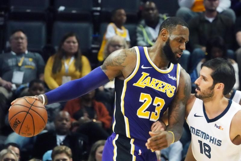 James se perderá otro dos partidos más con los Lakers