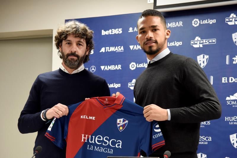 El venezolano Yangel Herrera llega cedido al Huesca por el Manchester City