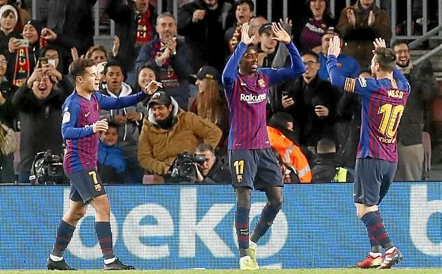 3-0: Messi cierra la cuenta y el Barça se mete en cuartos de final