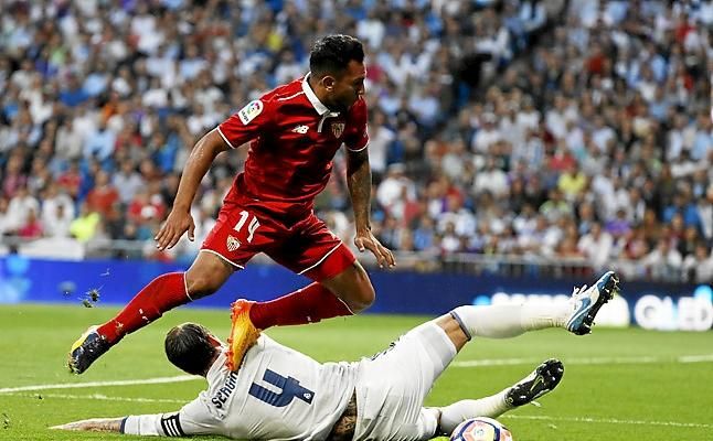 El Sevilla perdió en sus once últimas visitas al Bernabéu