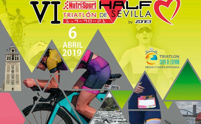 El VI Nutrisport Half Triatlón de Sevilla by Zone3 abrirá el circuito de la Copa de España