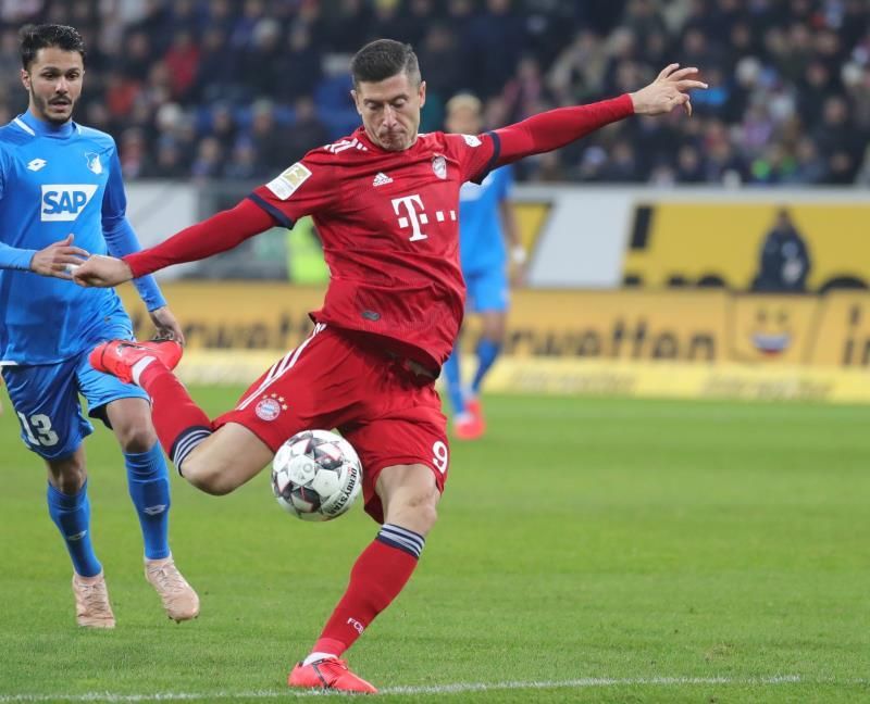 Goretzka y Lewandowski le dan la victoria al Bayern ante el Hoffenheim