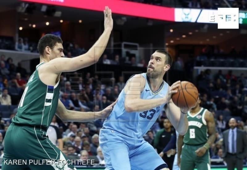 El doble-doble de Marc Gasol se quedó sin recompensa