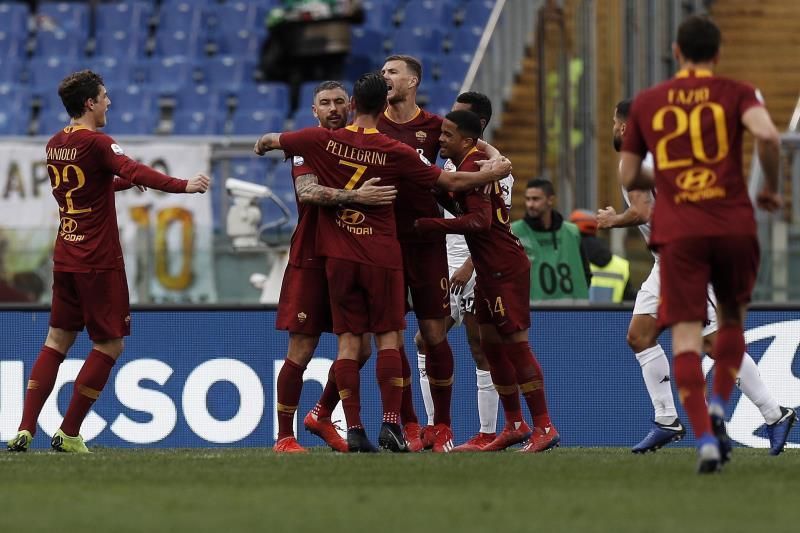 El Roma gana 3-2 al Torino y toca la zona Liga de Campeones