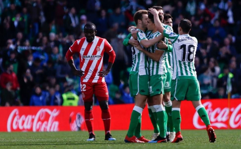 Real Betis 3-2 Girona: Canales pone la cordura a tiempo