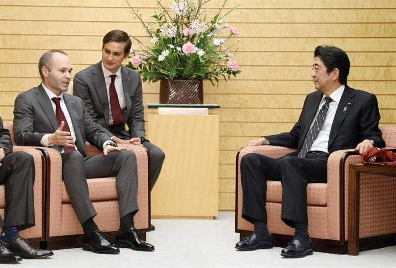 Andrés Iniesta ficha por la agencia nacional de turismo de Japón