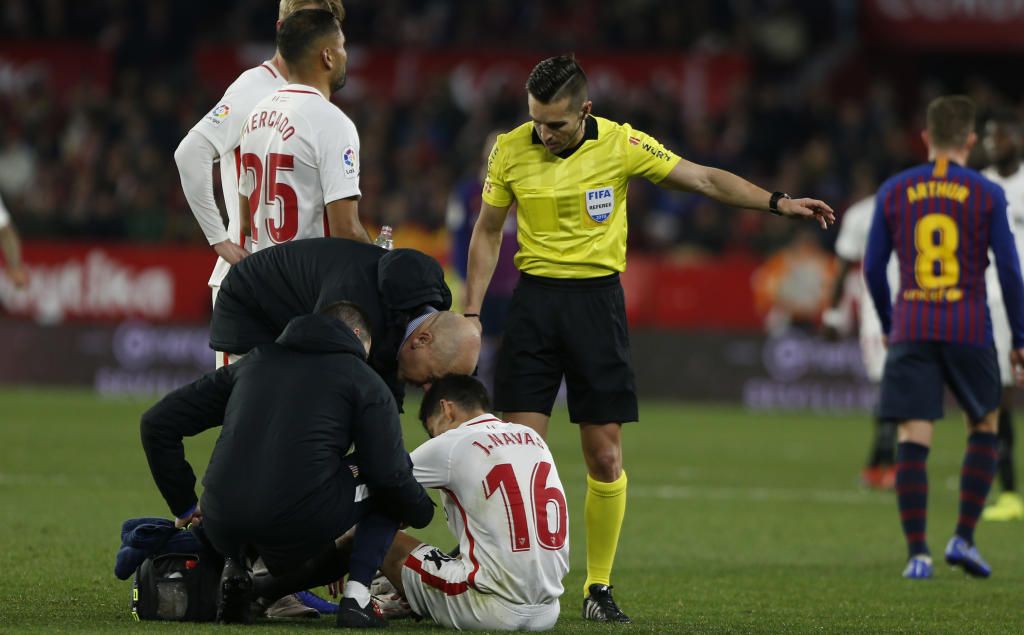 El estado físico de Navas, Escudero y Sarabia